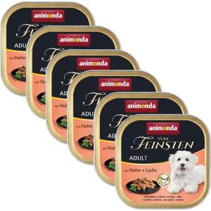 Animonda Vom Feinsten Adult - пиле и сьомга 6 x 150 г