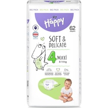 Bella Happy Soft & Delicate BigPack 4 8-14 kg 62 ks