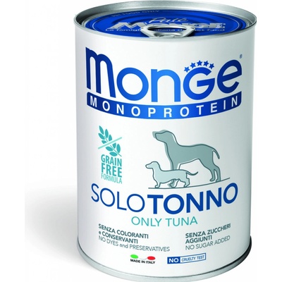 Monge Dog Monoprotein Adult paté tuniak 400 g
