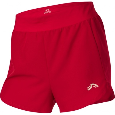 Crivit dámské chladivé funkční šortky červená