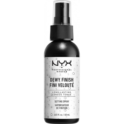 NYX Professional Make-up Setting Spray Dewy fixační sprej 02 Dewy Finish Long Lasting 60 ml