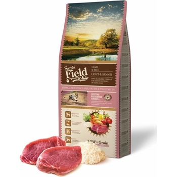 Sam's Field Low Grain Light & Senior Lamb & Rice 13 kg