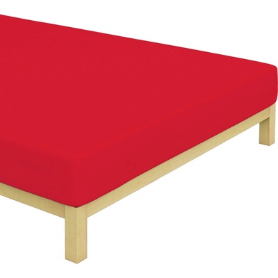 Tiptrade Jersey prestieradlo Červené 180x200