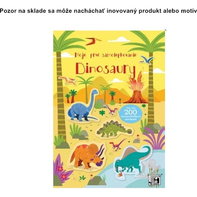Moje prvé samolepkovanie A5 Dinosaury