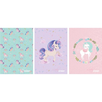 Image 1 of Eurocom Тетрадка Street, А4, ШР, 54л, ВАР (30029-А-LOVELY)