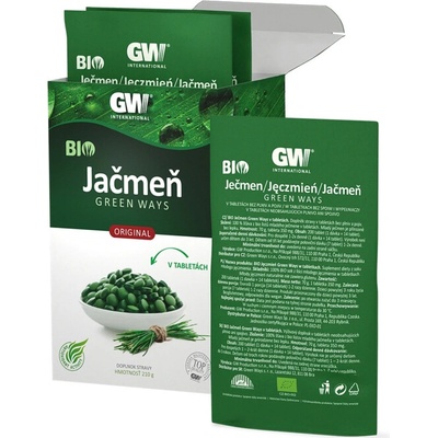 Green Ways BIO Jačmeň 600 tabliet