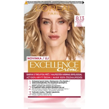 L'Oréal Excellence Creme боя за коса цвят 8.13 Blond Clair Beige