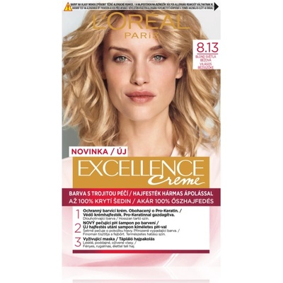 L'Oréal Excellence Creme боя за коса цвят 8.13 Blond Clair Beige