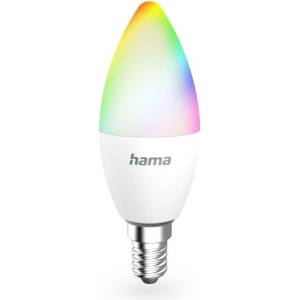 Hama Смарт LED крушка WLAN, E14, Matter, 4, 9 W, RGBW, 176641 (HAMA-176641) - Allstore