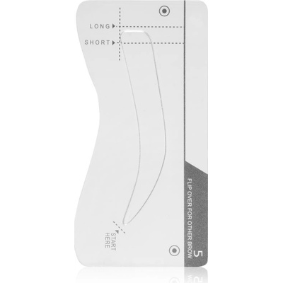 Lash Brow Eyebrow Stencil šablóny na obočie 5 ks