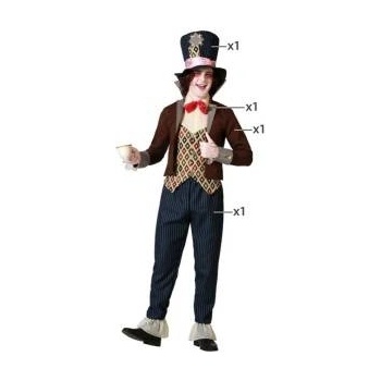 BigBuy Carnival Маскировъчен костюм за възрастни Жена луд шапкар Размер XS/S 79b1e8