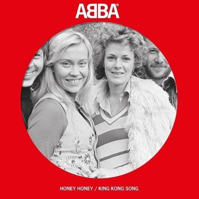 Abba - Honey Honey - English,King Kong Song Single Pict. LP