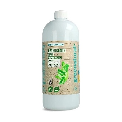 Greenatural tekuté mydlo na ruky Aloe vera bio 1 l