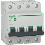 Schneider Electric SE Автоматичен прекъсвач Easy 9 4P 25A крива C 6kA - EZ9F35425 (EZ9F35425)