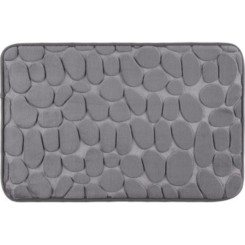 4LIVING Постелка за баня Stone - 40х60 см. - сива (TB-4Living-635419)