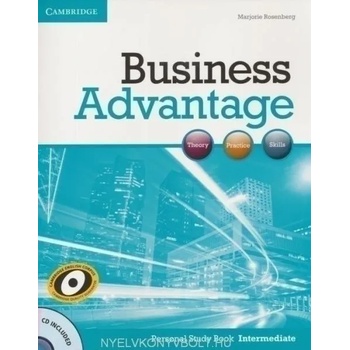 Image 1 of Business Advantage Intermediate Personal Study Book with Audio CD | Marjorie Rosenberg
