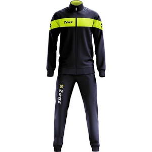 Zeus Мъжки анцуг Zeus Tuta Apollo Men Tracksuit Navy neon yellow