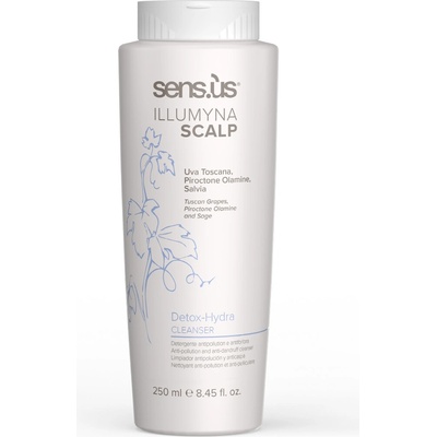 Sens.us Illumyna Scalp Detox Hydra Cleanser detoxikační a hydratační šampon 250 ml
