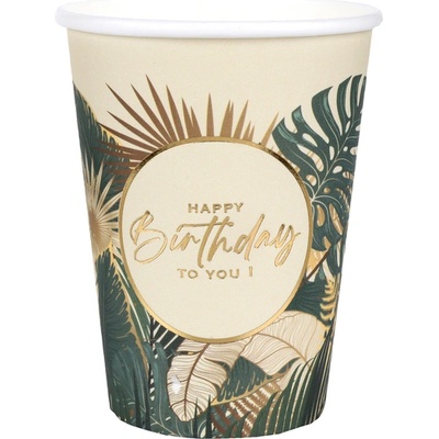 Santex Картонени чаши Джунгла за рожден ден 10 бр