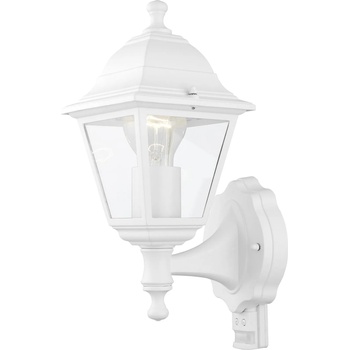 Image 1 of EGLO Belfort 1 бяла стенна лампа със сензор 31347