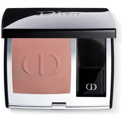 Dior Rouge Blush компактен руж с четка и огледалце цвят 100 Nude Look (Matte) 6 гр