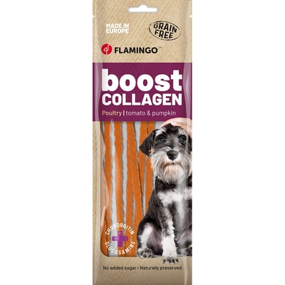 Flamingo Boost kolagenové špagety s kuřecím masem 3 x 70 g