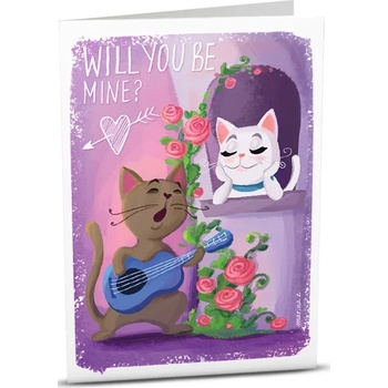 iGreet Картичка iGreet - Котешка серенада (MK001)