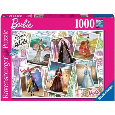 RAVENSBURGER Barbie Kolem světa 1000 dielov