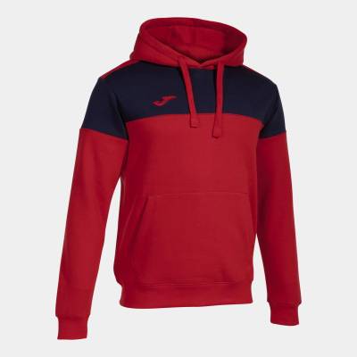 joma Мъжка/детска суитшърт Joma Crew V Hoodie Joma | Cherven | МЪЖЕ | 4XS