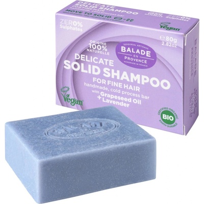 Balade en Provence tuhý Shampoo pro jemné vlasy Levandule 80 g