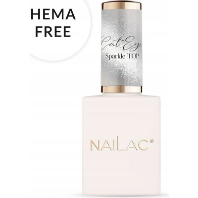 Hybridní Top Efekt Kočičí Oko Magnetický Cat Eye Sparkle NaiLac 10ml