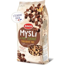 Emco Mysli Křupavé Čokoládové trio 750 g