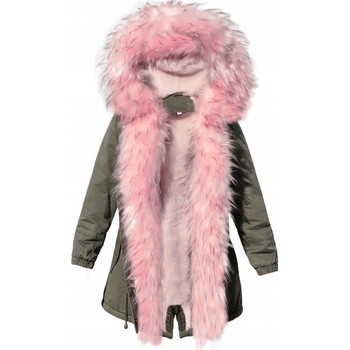 Fashionweek parka RainBOW F216 sv.růžová