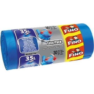 FINO Торби за боклук, дебели, 35 л, 30 бр