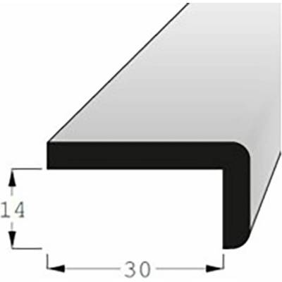 Lišta tvaru L 14x30mm, délka 240cm