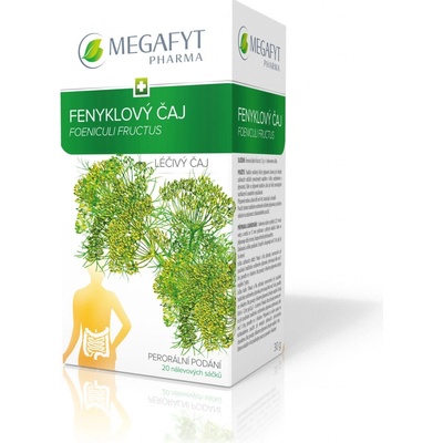 MEGA Fenyklový čaj 20 x 1,5 g