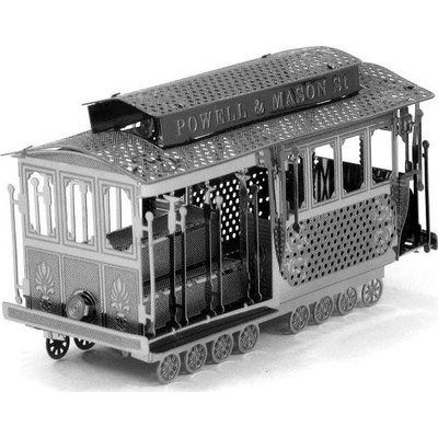 Metal Earth 3D puzzle Lanová tramvaj v San Franciscu 13 ks