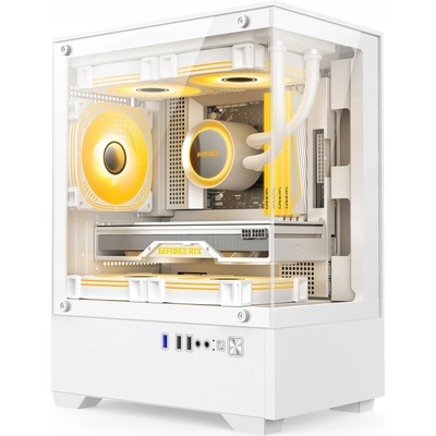 Cased A-501W White