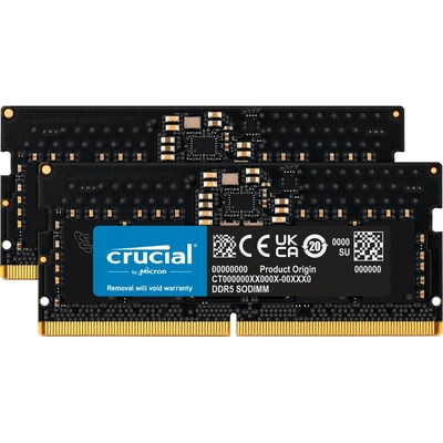 Crucial DDR5 16GB 4800MHz CL40 (2x8GB) CT2K8G48C40S5 – Zboží Živě