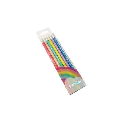 Goomby Комплект моливи Rainbow 6 броя