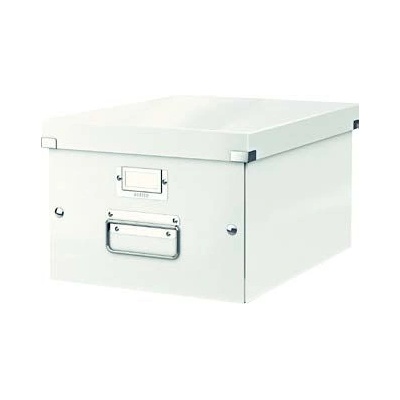 АРХИВНА КУТИЯ leitz wow click & store А4 БЯЛ