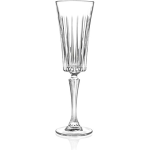RCR Cristalleria Italiana Комплект от 6 кристални чаши за шампанско Edvige, 210 ml - RCR Cristalleria Italiana (25874020206)