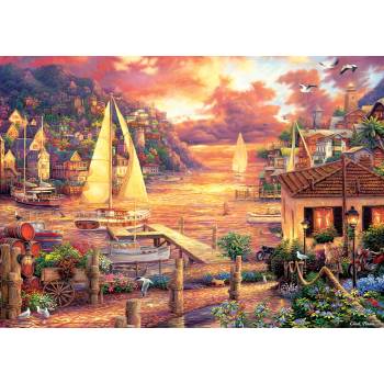Image 1 of Art Puzzle - Puzzle Pinson: Golden sea - 3 000 piese