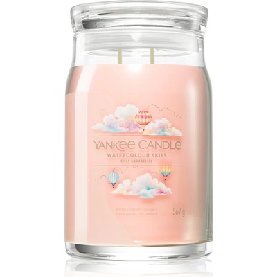 Yankee Candle Watercolour Skies ароматна свещ Signature 567 гр