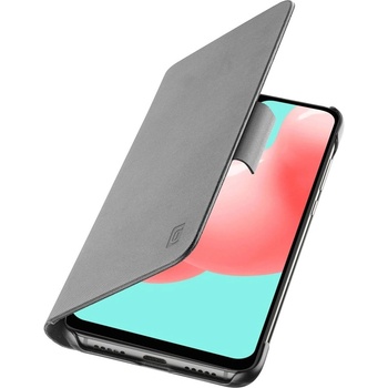 Cellularline Калъф за Samsung Galaxy A32 4G, flip cover, еко кожа, Cellularline Book, черен (IT8105)