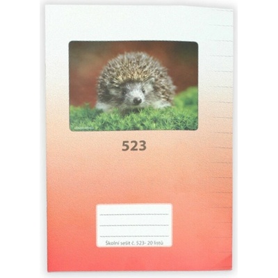 Vikpap 523 Sešit A5 linka 20l. 12mm