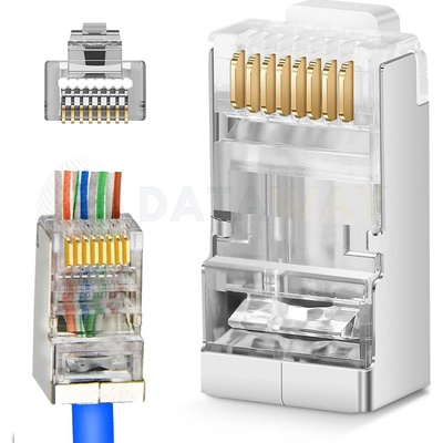 Lan konektor 8/8 RJ45 Cat5e EASE 1,0mm drôt/lanko 3555