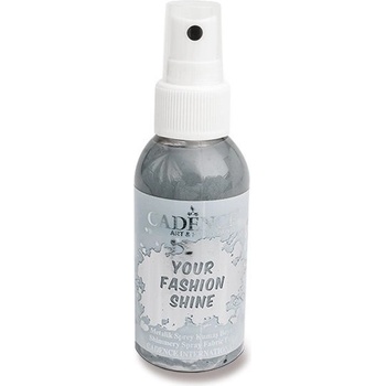 Farba na textil CADENCE YOUR FASHION SHINE 100 ML šedá