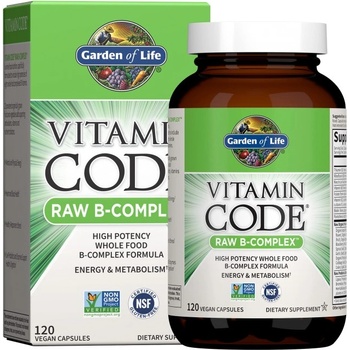 Image 1 of Garden of Life Vitamin Code / RAW B-Complex [120 капсули]