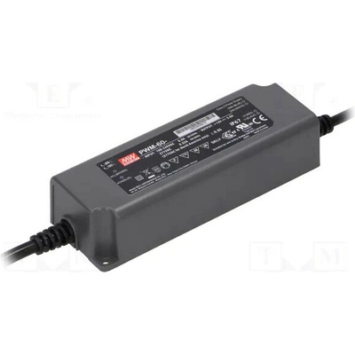 Ledshopik LED zdroj Meanwell PWM-60-24DA 24V 60W 2,5A IP67 DALI